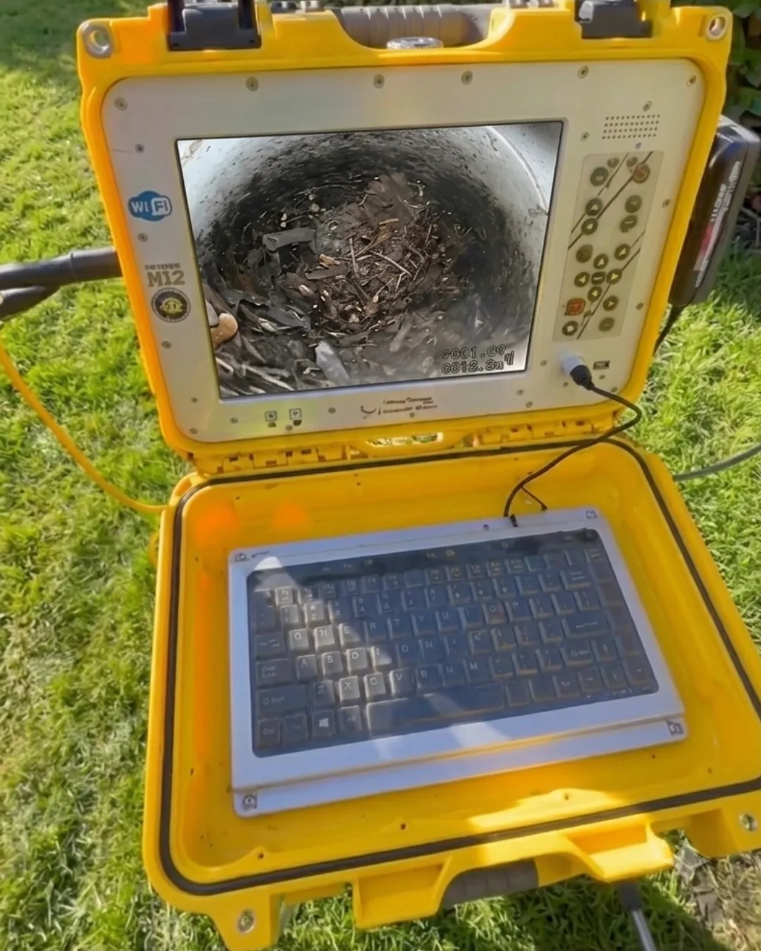Drain camera inspection equipment used to inspect underground drainage