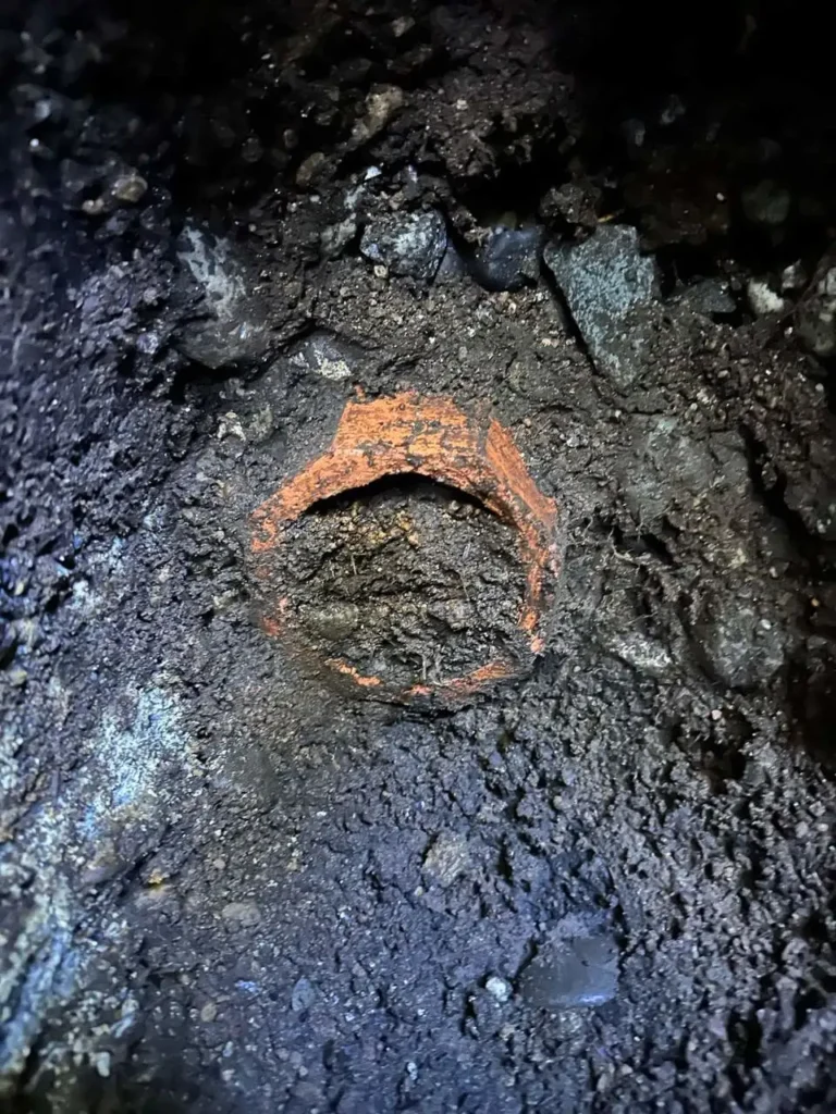Old clay tile