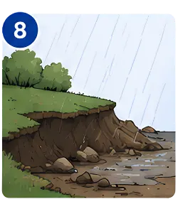 Yard Erosion