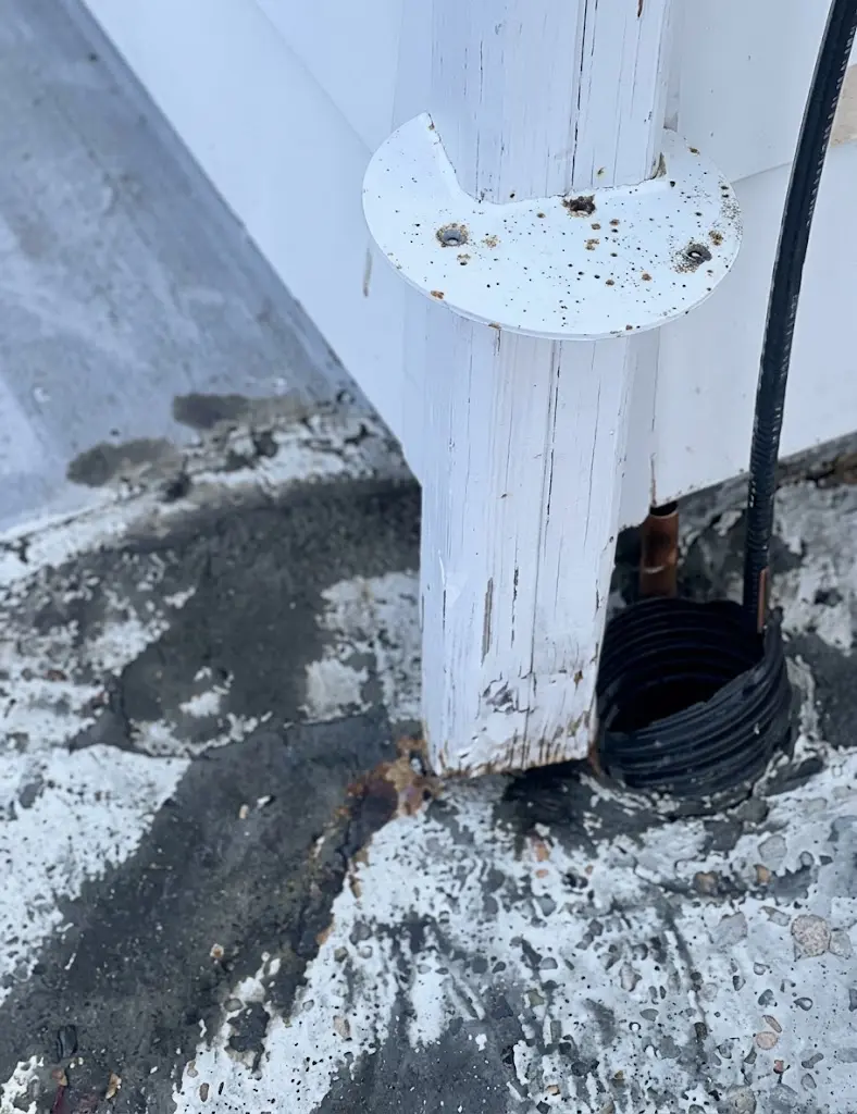 Hydro flushing and hydro jetting underground drainage