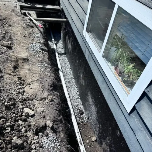 Commercial perimeter drainage services for effective water management around buildings