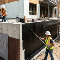 new construction waterproofing foundation