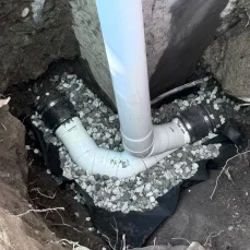Perimeter drain installation completed by experienced drainage contractors in Vancouver